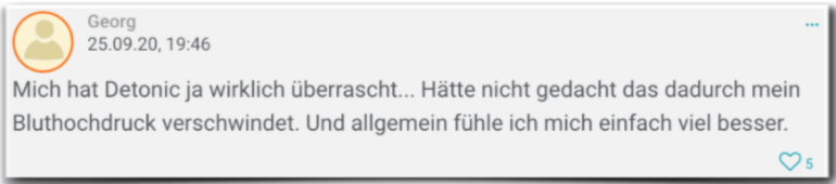 Detonic Erfahrungsbericht Bewertung Erfahrungen