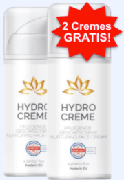 Hydro Creme Abbild Tabelle