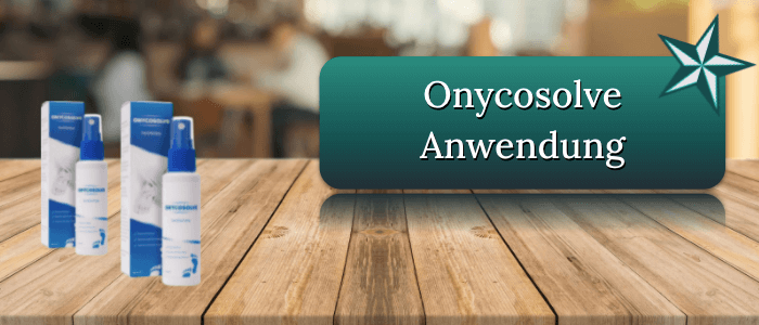 Onycosolve Anwendung