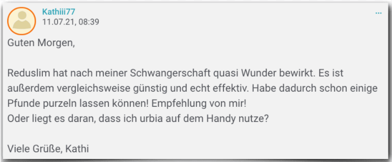 Reduslim Erfahrungsbericht Bewertung Erfahrungen Reduslim