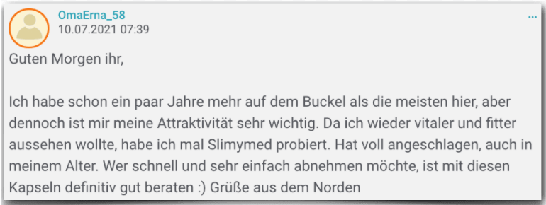 Slimymed Erfahrungsbericht Bewertung Erfahrungen Slimymed