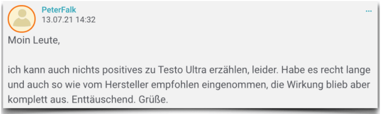 Testo Ultra Erfahrungsbericht Bewertung Erfahrungen Testo Ultra