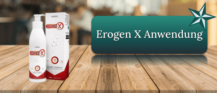 Erogen X Anwendung