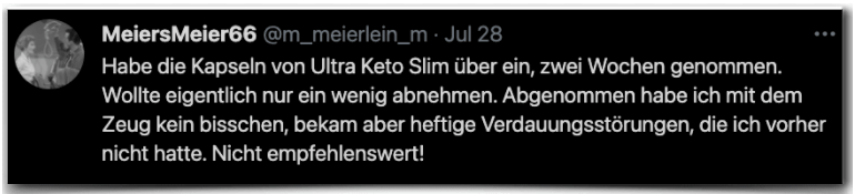 Ultra Keto Slim Erfahrung Erfahrungen Erfahrungsbericht