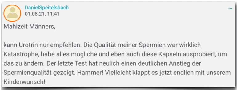 Urotrin Erfahrungsbericht Bewertung Erfahrungen Urotrin