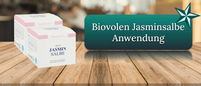 Biovolen Jasminsalbe Anwendung