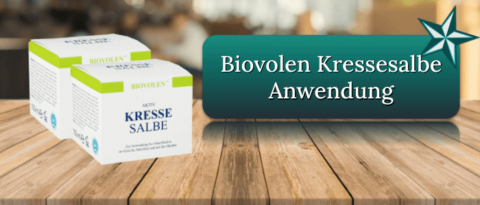 Biovolen Kressesalbe Anwendung