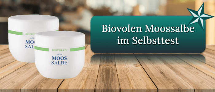 Biovolen Moossalbe Test