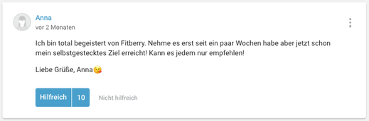 fitberry bewertung erfahrung gute frage