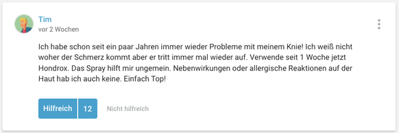 hondrox spray kunden erfahrung bewertung gute frage