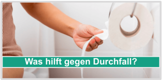 Was hilft gegen Durchfall