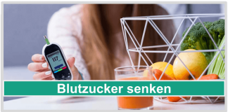 Blutzucker senken