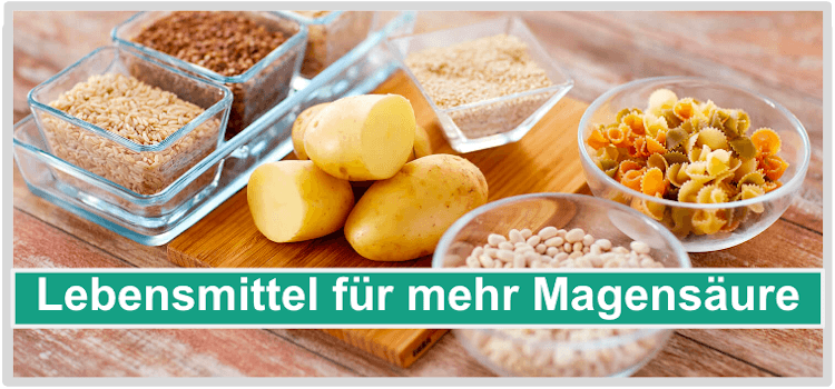 Lebensmittel für mehr Magensäure