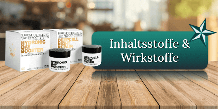 PHC Beauty Inhaltsstoffe Wirkung Wirkstoff