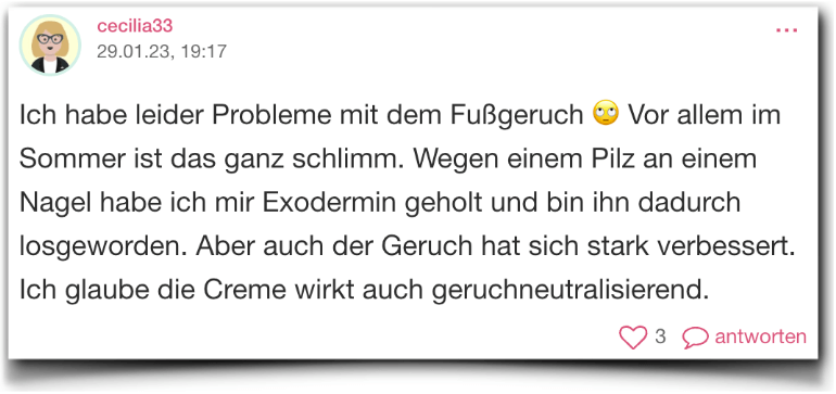 Exodermin Erfahrungen Erfahrung Erfahrungsbericht Exodermin