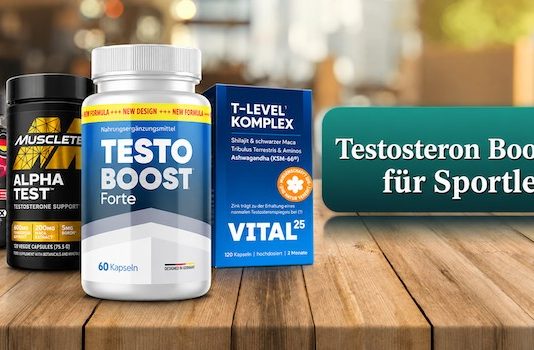 Testosteron Booster fuer Sportler Titelbild