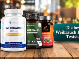 Die besten Weihrauch Kapseln Testsieger Titelbild