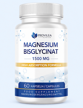 Provilea Magnesium Bisglycinat Abbild Tabelle
